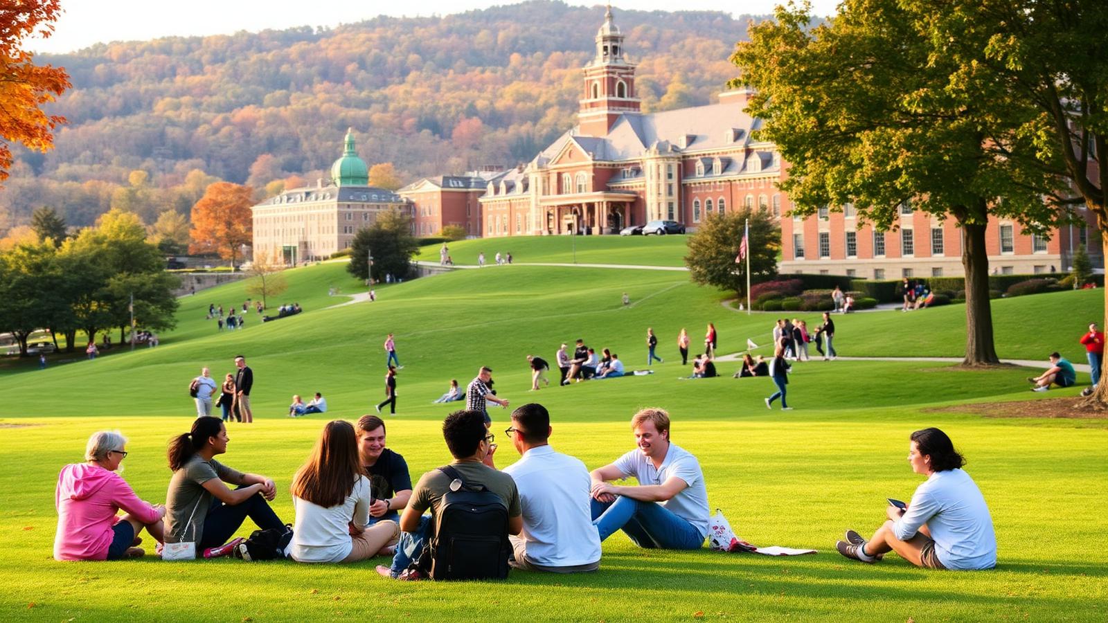 Making friends at Tufts University